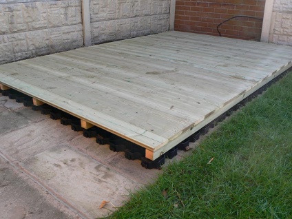 Recycled Plastic Shed Base